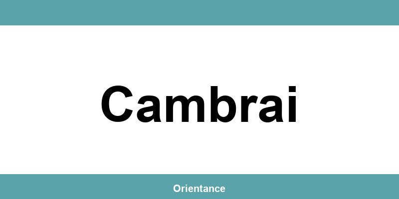 Centre CIO Cambrai: contact et horaires