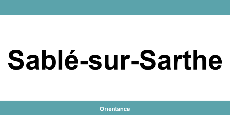Centre CIO Sablé-sur-Sarthe: contact et horaires