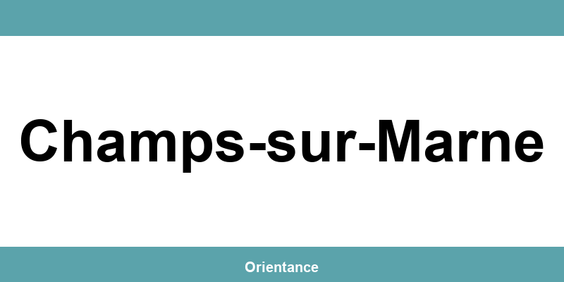 Centre CIO Champs-sur-Marne: contact et horaires