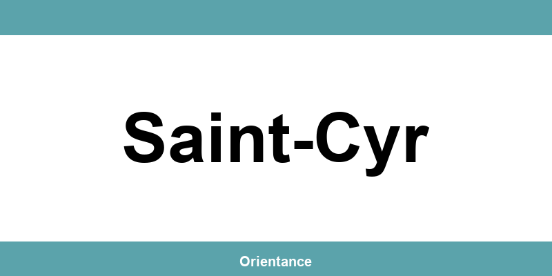 Centre CIO Saint-Cyr: contact et horaires